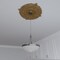 Ekena Millwork Attica PVC Medallion (Canopies up to 7 3/4"), 22"OD x 3 1/2"ID x 1"P, Metallic Vintage Gold CMP22ATDVG - alternate 7